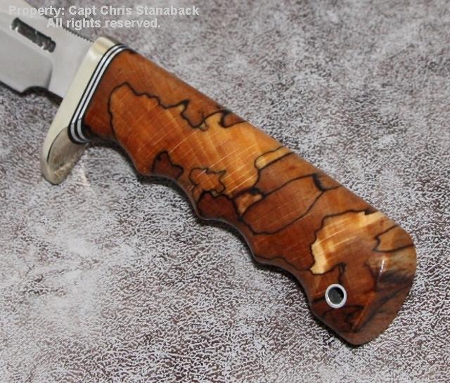 Randall STANABACK SPECIAL-4 inch-Spalted Beech!