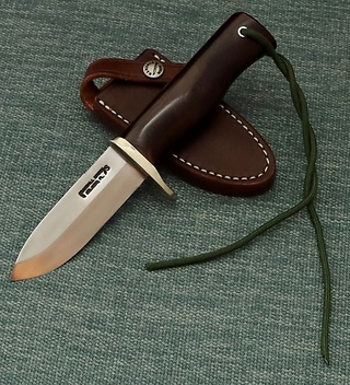 ULTRA-RARE RMK- FIREMAN in Maroon Micarta!!!