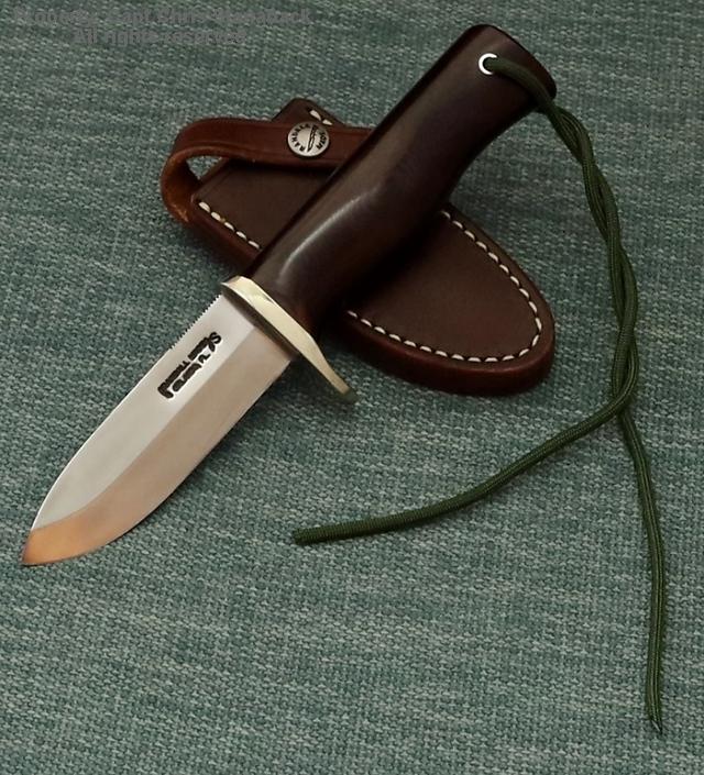 ULTRA-RARE RMK- FIREMAN in Maroon Micarta!!!
