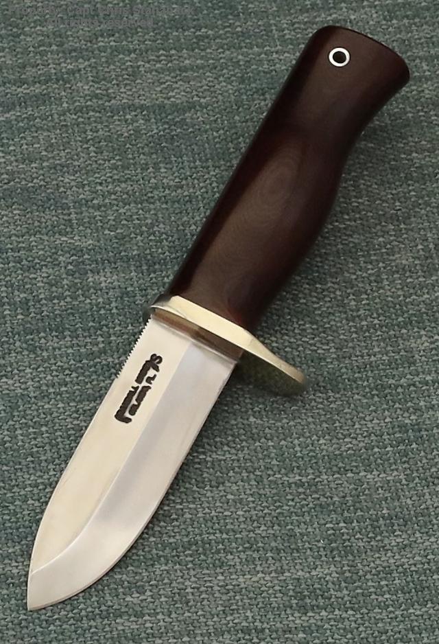 ULTRA-RARE RMK- FIREMAN in Maroon Micarta!!!