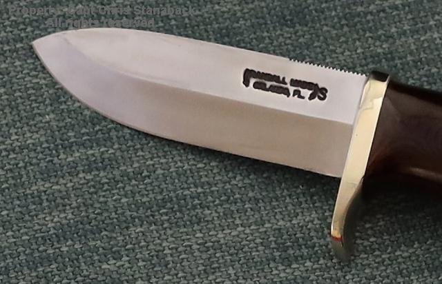 ULTRA-RARE RMK- FIREMAN in Maroon Micarta!!!