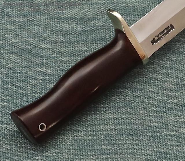 ULTRA-RARE RMK- FIREMAN in Maroon Micarta!!!
